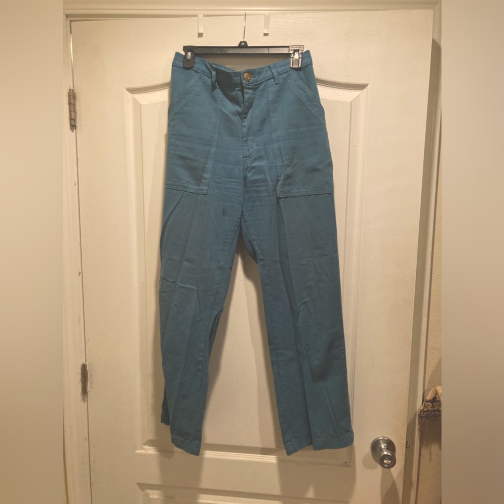 BIG BUD PRESS Work Pants in Size Small Regular Marine Blue